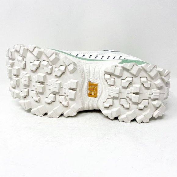 Caterpillar CAT Intruder Oxford Star White Pastel Green Mens Shoes P724500 - Picture 5 of 5